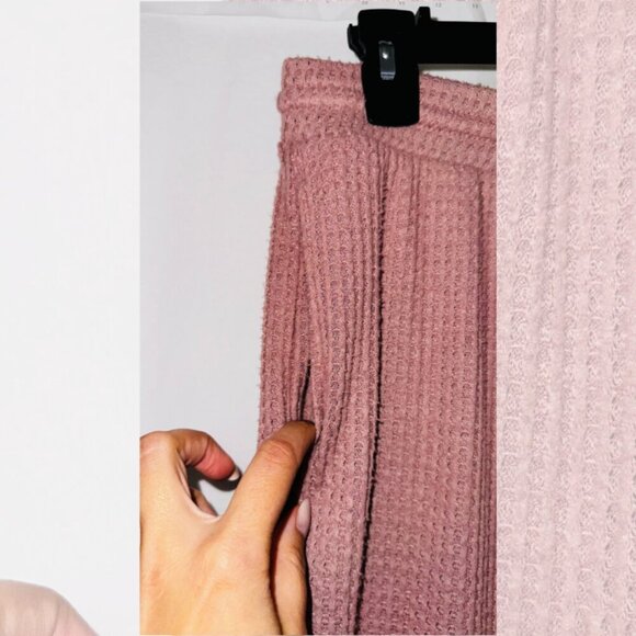 Socialite Womens Medium Stretch Regular V-Neck Elastic Waist Coordinate Set Pink - Picture 4 of 7